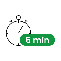 Installation in a few minutes